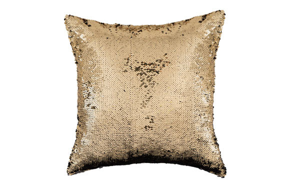 COJIN MAGIC 40X40 CMNEGRO/DORADO