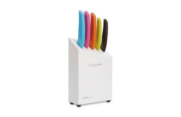 JUEGO COCINA 5 CUCHILLOS I-TECH