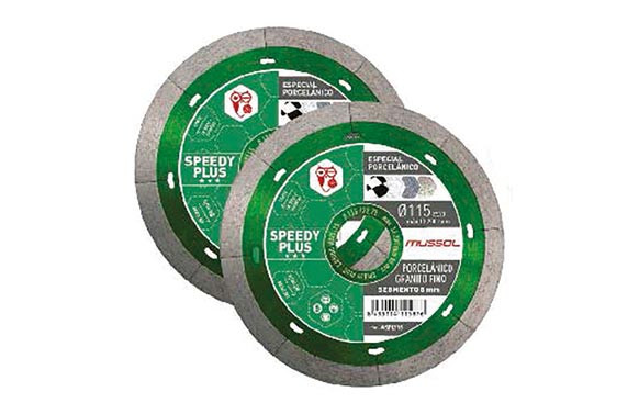 DISCO DIAMANTE STANDARD CONTINUO PORCELANICO (2UN)115 MM SPEEDY PLUS+BALON