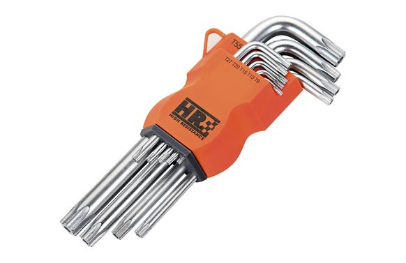 LLAVE TORX INVIOLABLE LARGA JUEGO 9 PIEZAST9 A T55