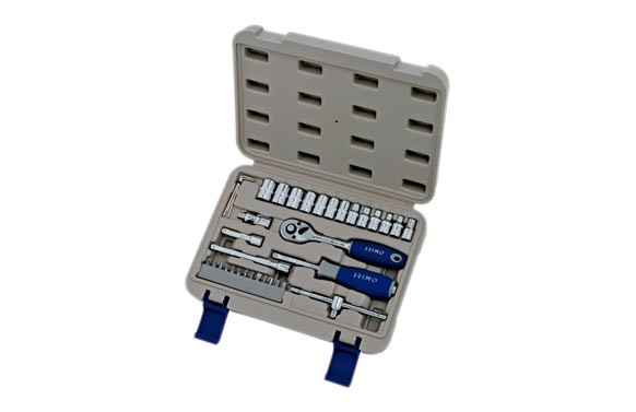 LLAVE VASO 1/4 JUEGO 35 PIEZAS