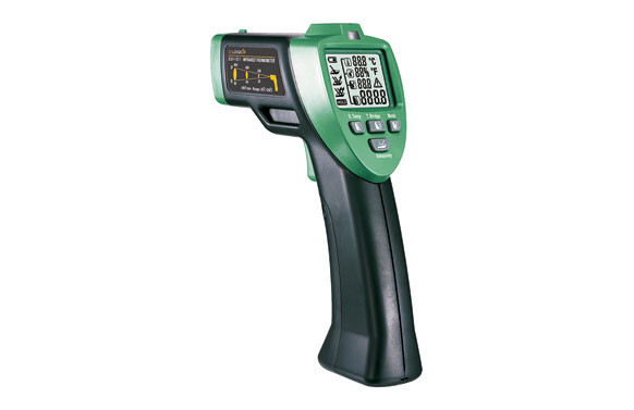 TERMOMETRO LASER + HIGROMETRO-20º - +350º C