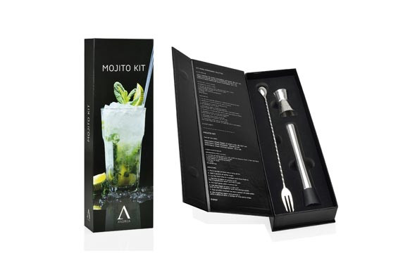 MOJITO COCTEL SET 3P13X36X5,5 CM