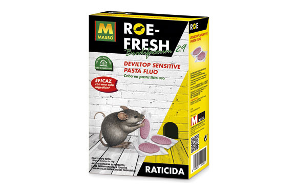RATICIDA CEBO FRESCO ROE-FRES MONODOSIS 20 X 10 GR