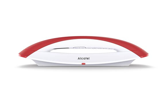 TELEFONO GONDOLA INALAMBRICOSMILE ROJO