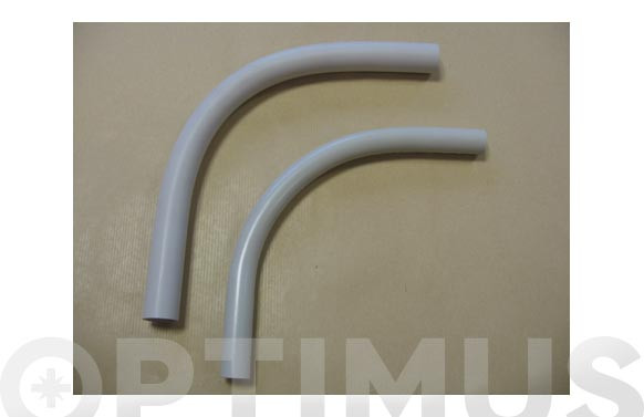 CURVA ENCHUFABLE GRIS (10 UDS)M-32