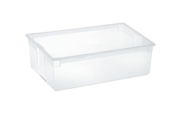 CAJA MULTIUSOS LIGHT BOXTRANSPARENTE 36 LITROS