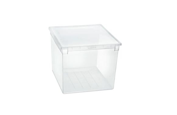 CAJA MULTIUSOS LIGHT BOXTRANSPARENTE 50 LITROS