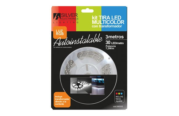 TIRA LED 3M RGB7,2W
