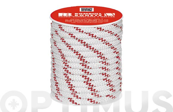CUERDA PES TRENZADO CON ALMA Ø 10 MM15 MT BLANCO