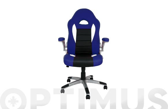 SILLA GAMING VICTORIA AZUL / NEGRO