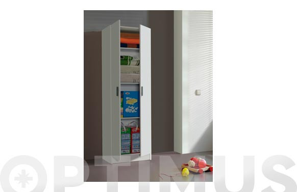 ARMARIO MULTIUSOS 2 PUERTAS BLANCO180 X 58,5 X 37 CM