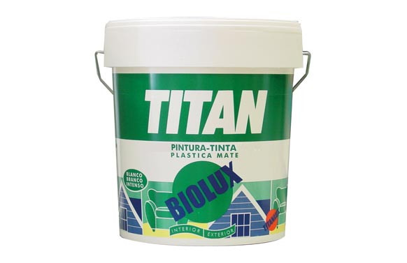 PINTURA PLASTICA EXTERIOR MATE BIOLUXFACHADA 15 L