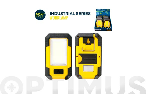 LINTERNA LED COB 500LM2X2000MAH RECARGABLES INCL