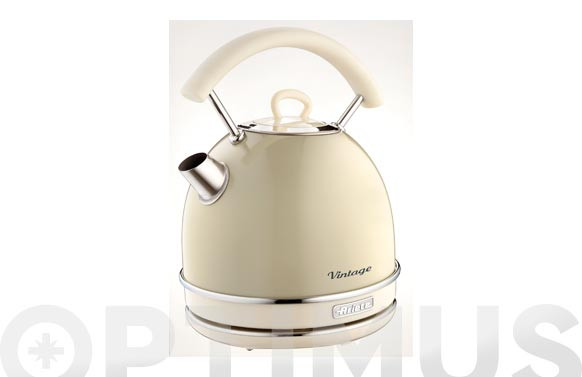 HERVIDOR VINTAGE2000W-1,7 L BEIGE