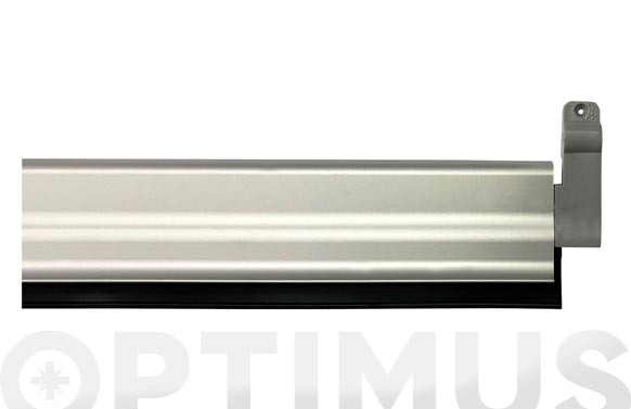 BURLETE ALUMINIO BASCULANTE93 CM PLATA