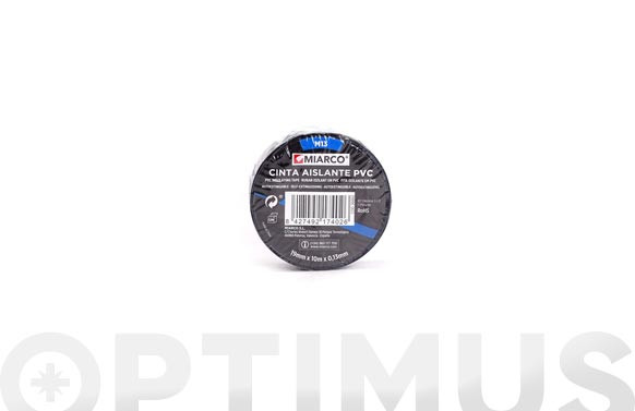 CINTA AISLANTE M1320 M X 19 MM NEGRO