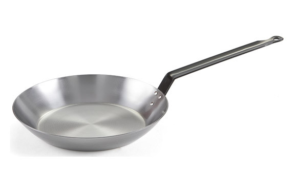 SARTEN HIERRO LYONESA PULIDA 24 CM LLANA