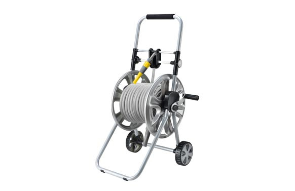 CARRO PORTAMANGUERA IRONSIDE INCLUYE 20 M DE MANGUERA DE ½\" Y ACCESORIOS