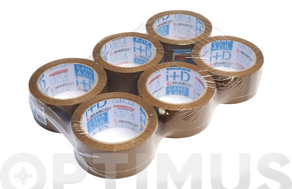 CINTA EMBALAR PACK GAMA AZUL132X48 MARRON
