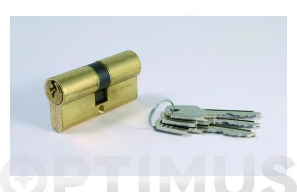 CILINDRO TE5 LATON LLAVE SERRETA35-35 LEVA CORTA