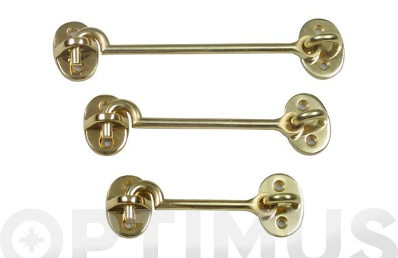 ALDABILLA VENTANA LATON PULIDO MOD.6Ø5X75 MM