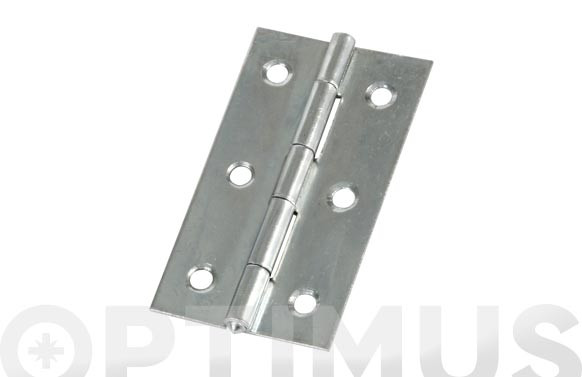 BISAGRA ESTRECHA MOD.500575X42 MM ACERO ZINCADO