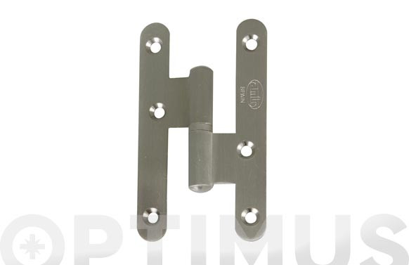 PERNIO REDONDO SIN REMATE MOD.40595X52X2 MM ACERO INOXIDABLE IZQUIERDA