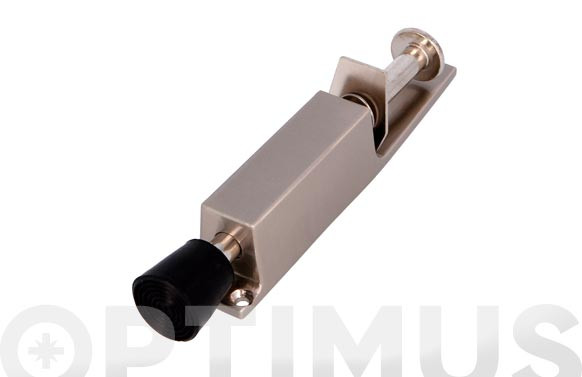 RETENEDOR DE PUERTAS DE PIERECORRIDO 45 MM CROMO MATE