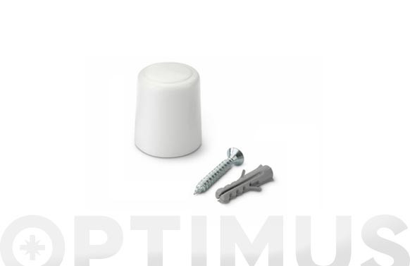 TOPE PUERTA CON TORNILLO (BL 2U)BLANCO