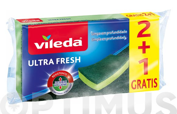 ESTROPAJO ULTRA FRESH2+1