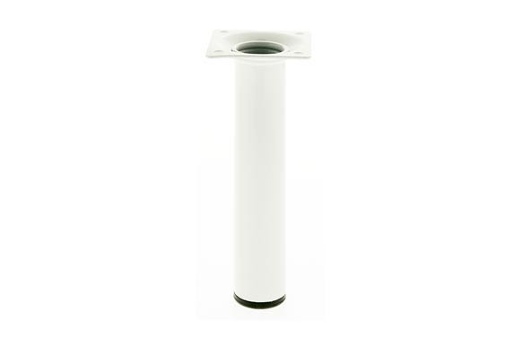 PATA PARA MESA REDONDA MODELO 4 30X100 MM ACERO BLANCO