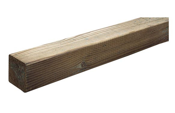 POSTE MADERA CUADRADO7 X 7 X 100 CM