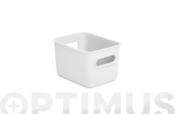 CESTA ORDENACION BAOBAB BLANCO12,8X16,7X10CM
