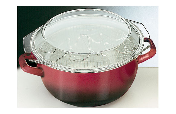 FREIDORA VOLCAN CON CESTILLO+TAPA 24 CM