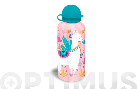 BOTELLA ALUMINIO LLAMA-500 ML