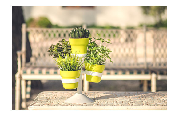 JARDINERAS MINI PARA AROMATICAS (4 UDS)