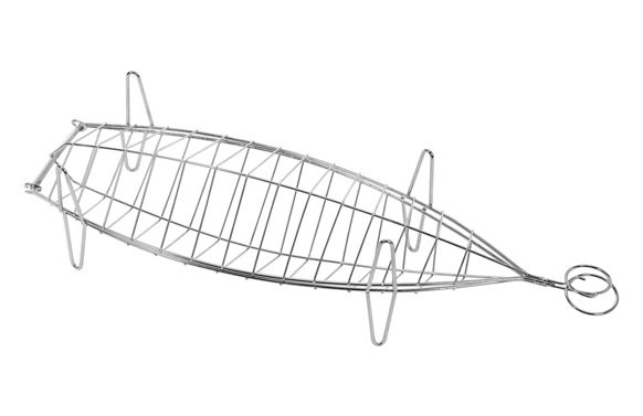 PARRILLA BESUGUERA INOX14 X 60 X 19 CM