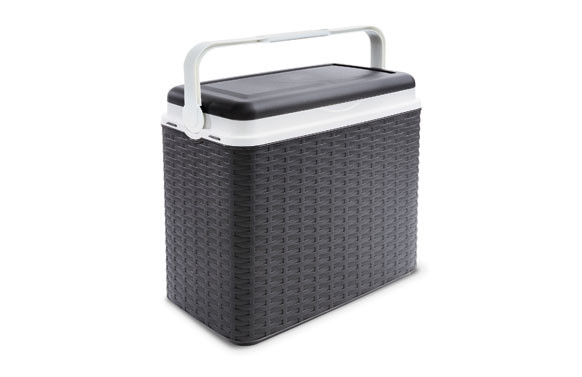 NEVERA RIGIDA RATAN ANTRACITA 24 LT
