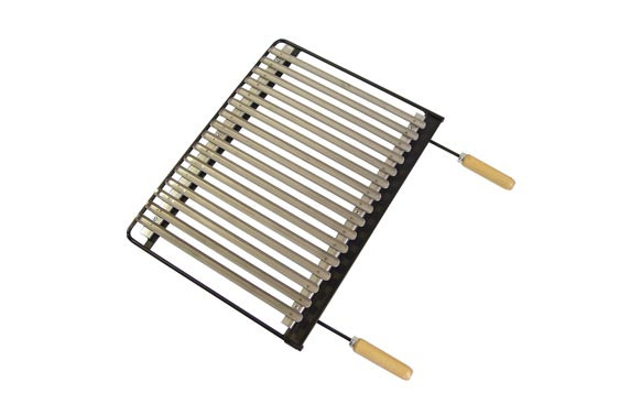 PARRILLA BARBACOA INOX60X41 CM