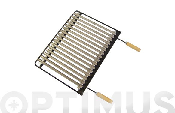 PARRILLA BARBACOA INOX71X41 CM