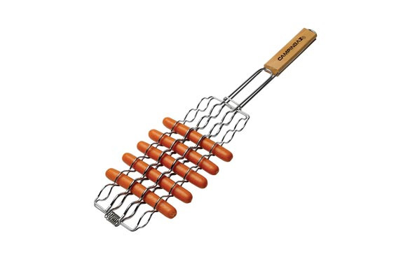CESTA PARRILLA PARA SALCHICHAS50 CM