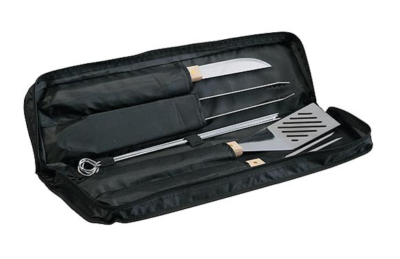 BARBACOA KIT ACCESORIOS ESTUCHE TELA