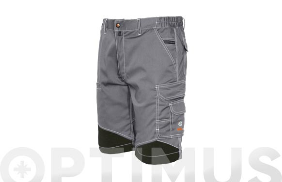 BERMUDA STRETCH EXTREME GRIS CLAROTALLA XL