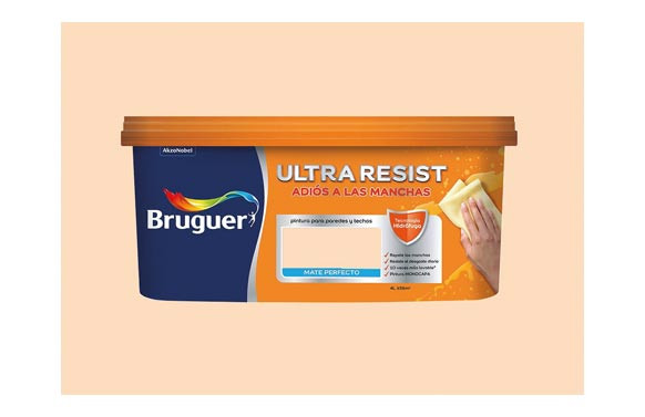 PINTURA PLASTICA INTERIOR ULTRARESIST4L NARANJA PRIMAVERA