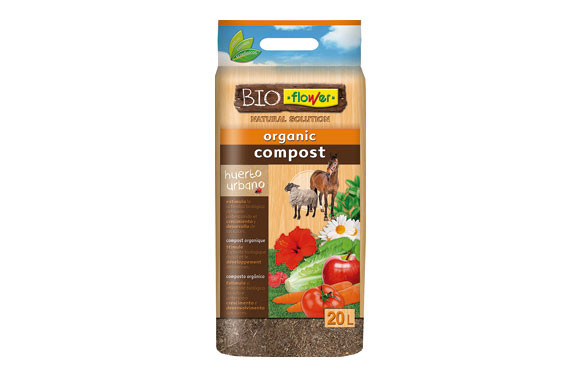 SUBSTRATO COMPOST ORGANICO CABALLO Y OVEJA20 LITROS