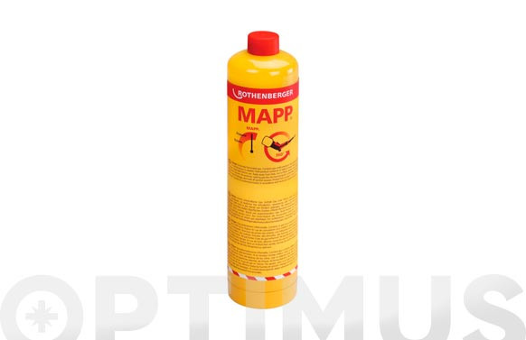 CARTUCHO GAS CON VALVULA 750 MLMAPP GAS  7/16\"