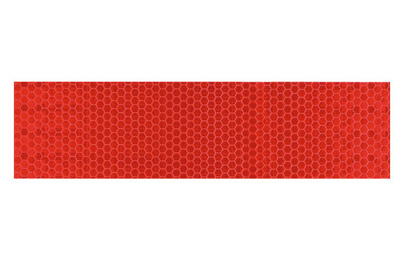 CINTA ADHESIVA SEÑALIZACION REFLECTANTE33 M X 50 MM ROJA