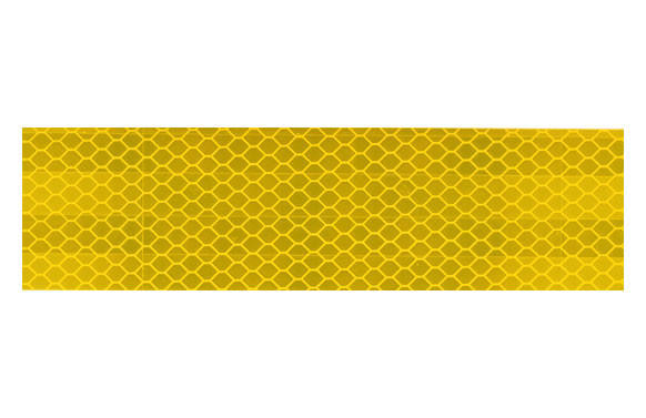 CINTA ADHESIVA REFLECTANTE AUTOMOCION HOMOLOGADA25 M X 50 MM AMARILLA