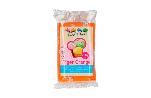 FONDANT COLOR 250 GRNARANJA TIGER